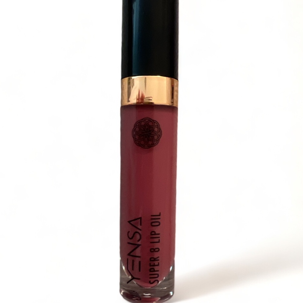 YENSA Super 8 Lip Oil, Natural Korean Moisturizing Gloss (On The Mauve)